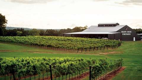 Grape Creek uses DCM Minigran P-Mix for their grapes