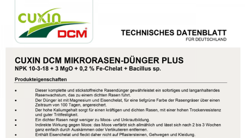 Download: Technische Datenblätter