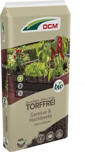 DCM AKTIV-ERDE Torffrei Gemüse & Hochbeete