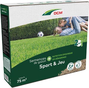 Semences de gazon Plus Sport & Jeu DCM