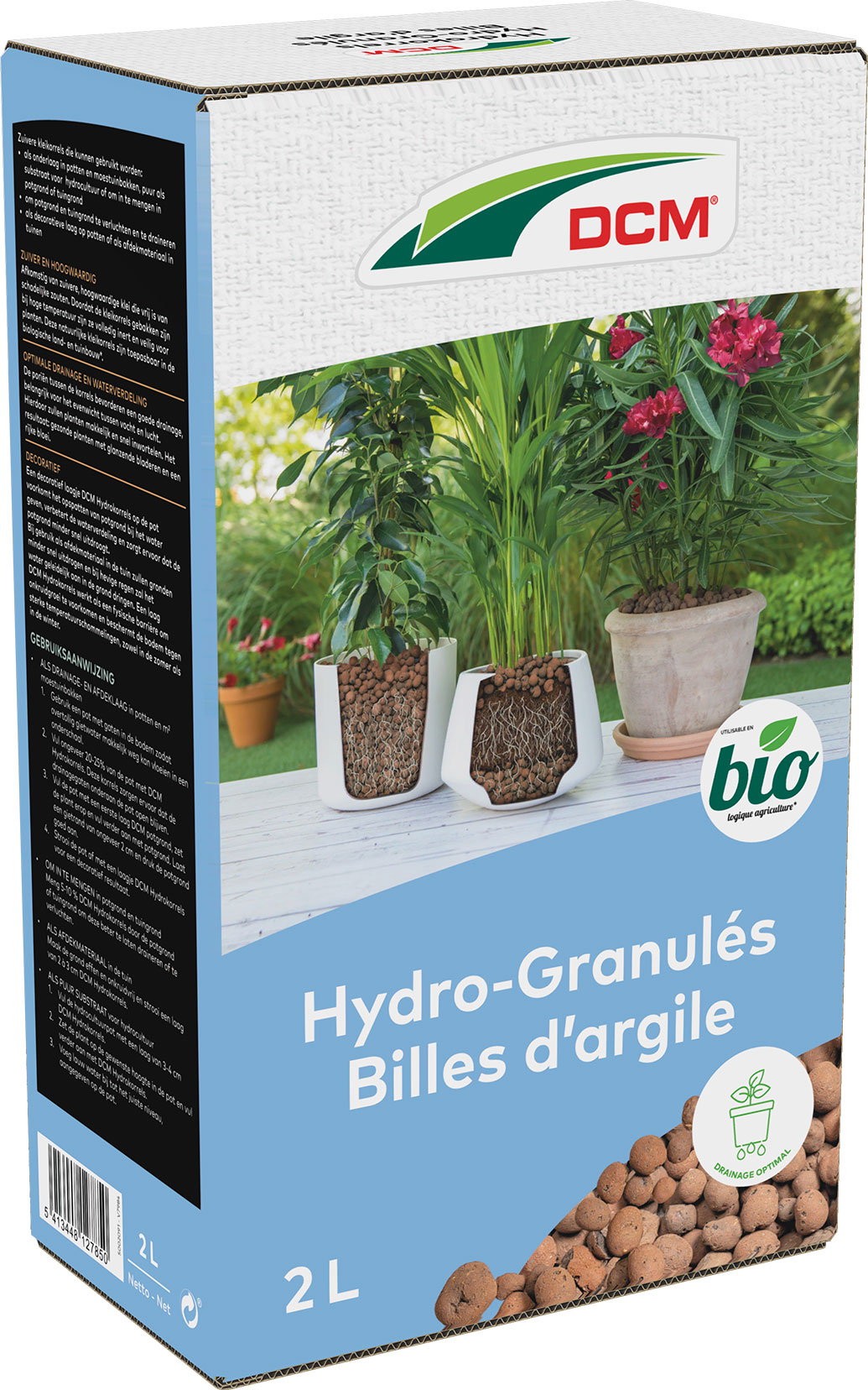 HYDRO-GRANULES BILLES D'ARGILE PURE DCM 2L