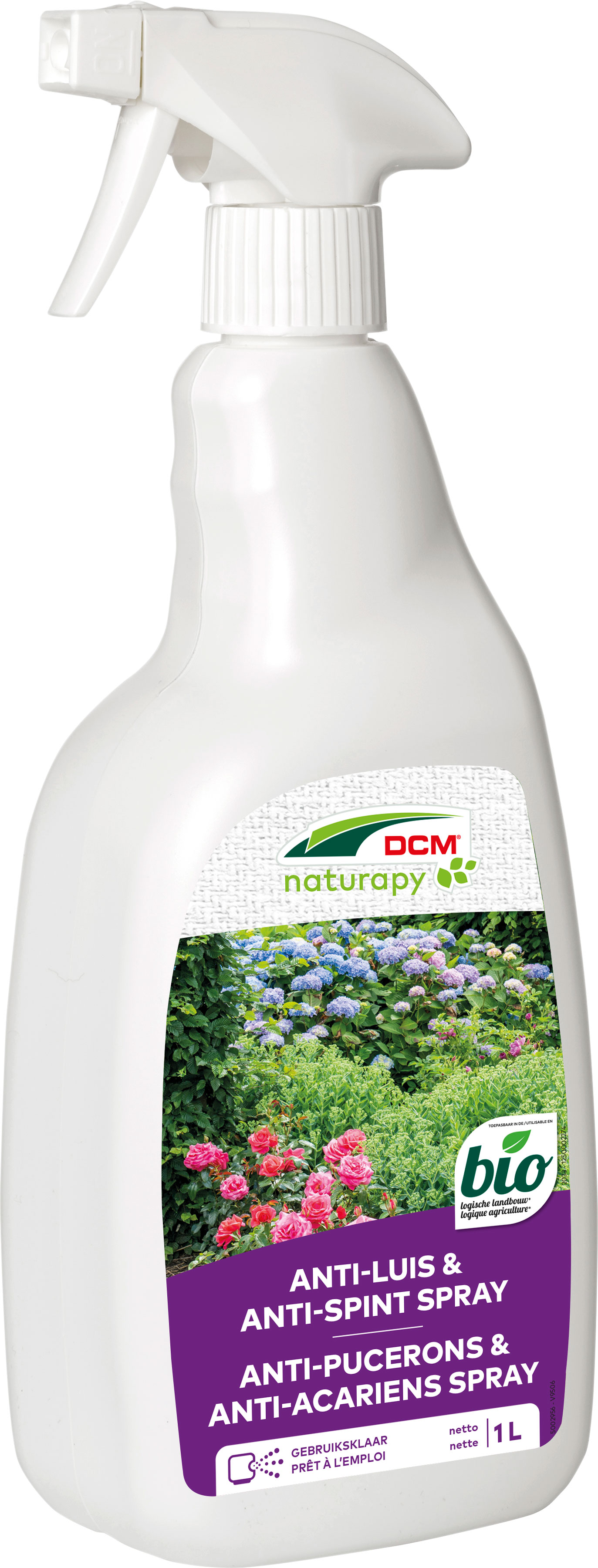 DCM Spray Anti-Pucerons & Anti-Acariens 1L - Jardin d'Ornement